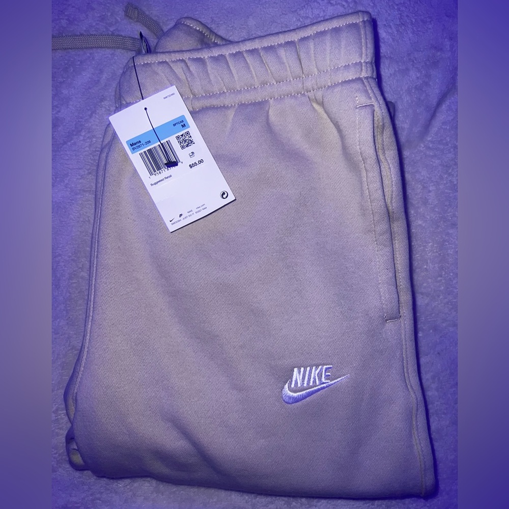 Nike Cream Color Sweatpants